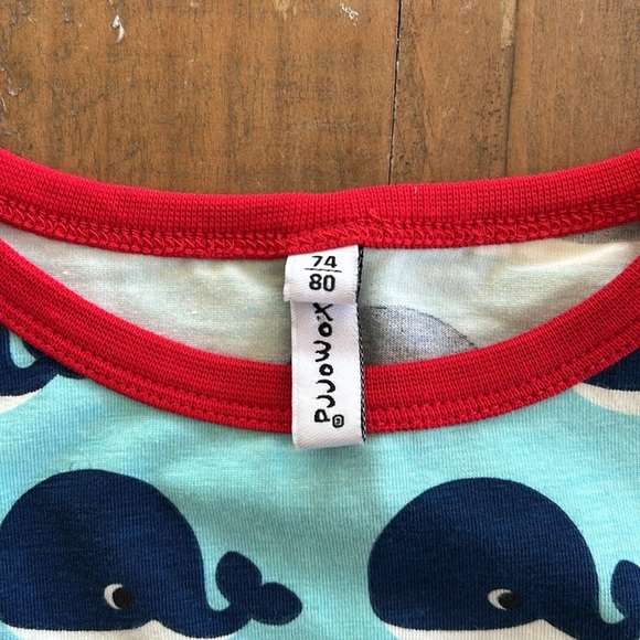 Maxomorra tank top sleeveless top ice cream popsicle whale bundle set of two - Picture 3 of 9